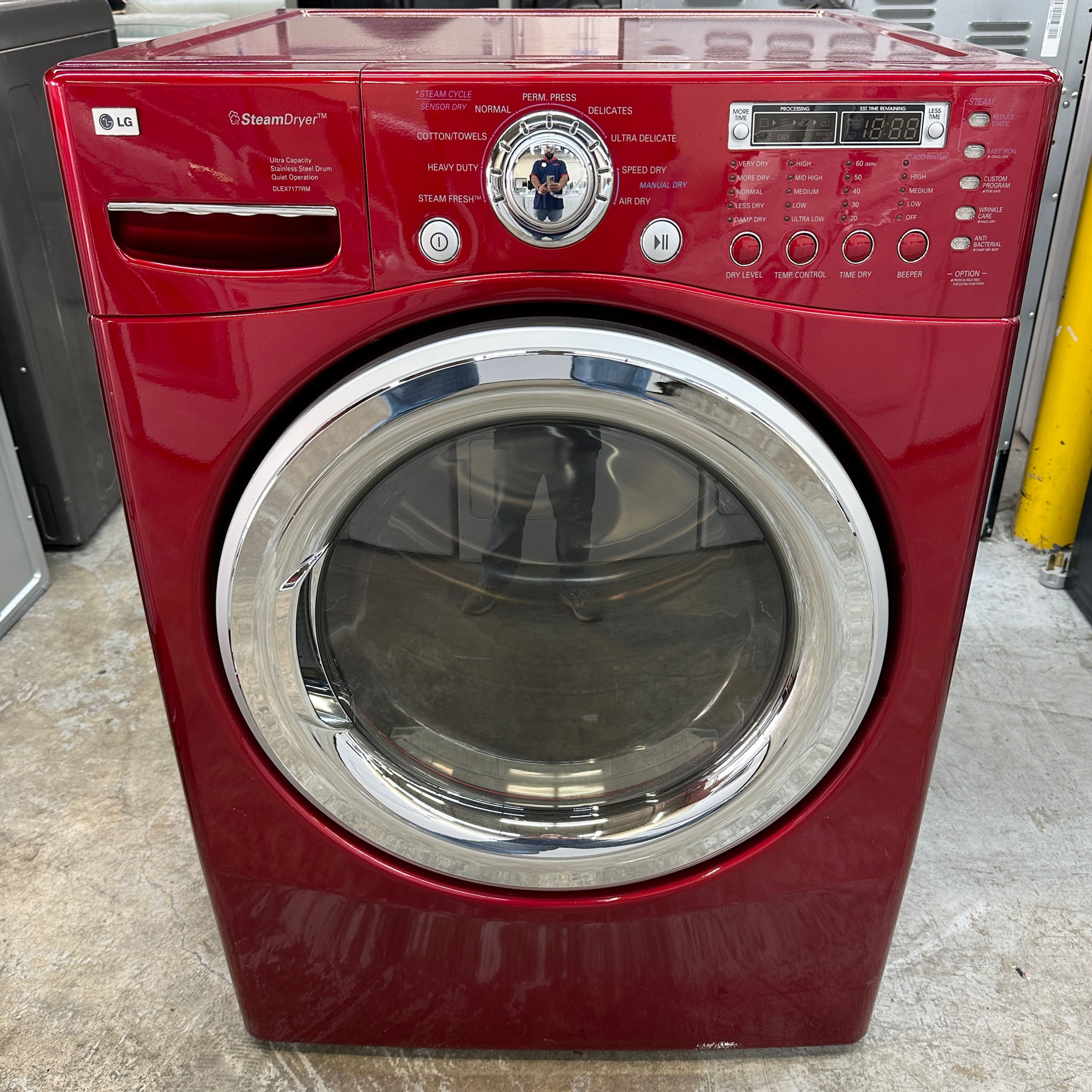 LG Refurbished Electric Dryer, 7.3 cu.ft Irving 5118