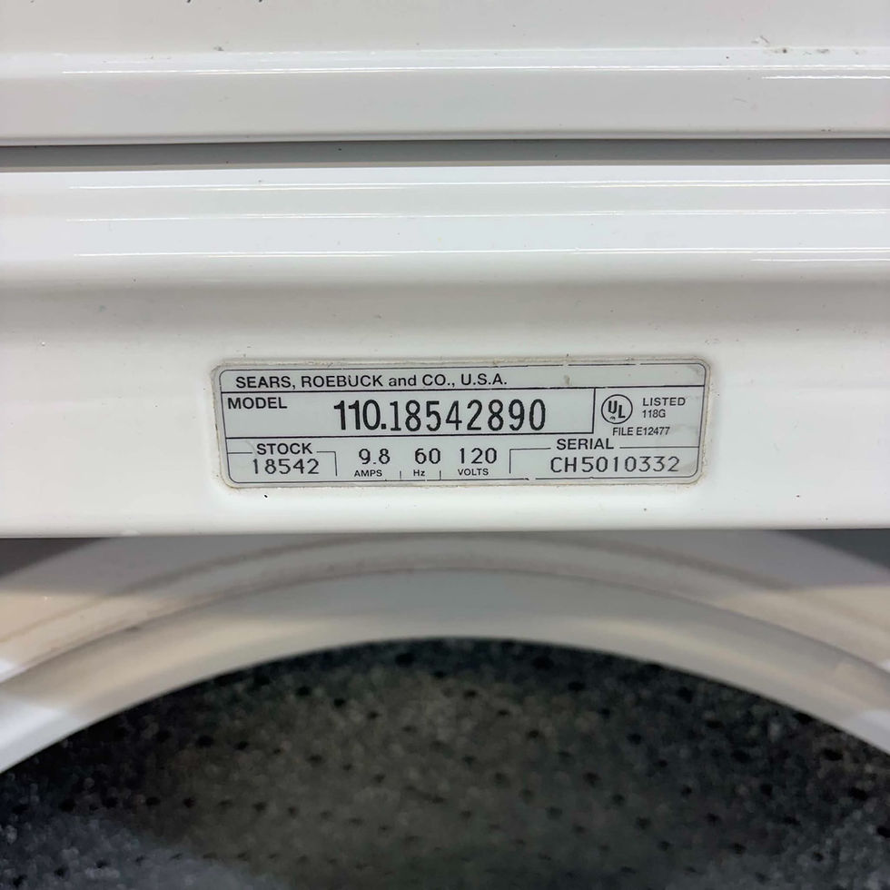 Thumbnail: Kenmore 110.18542890 Washer 3.2 CF & 110.63022101 Dryer - Refurbished - Irving 