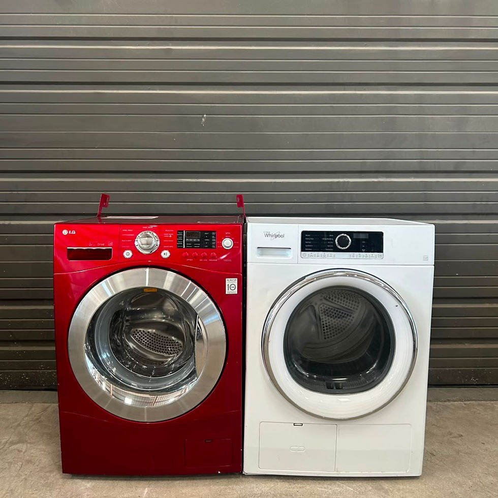 Thumbnail: LG Refurbished Washer and Whirlpool Dryer 24", Front Load 2.7 cu.ft Austin A26