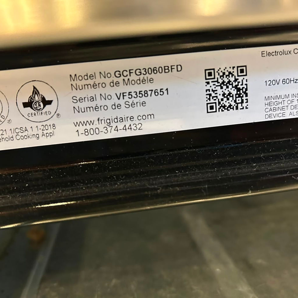 Thumbnail: Frigidaire GCFG3060BFD Electric Range 6.0 CF - Scratch and Dent - Austin A49
