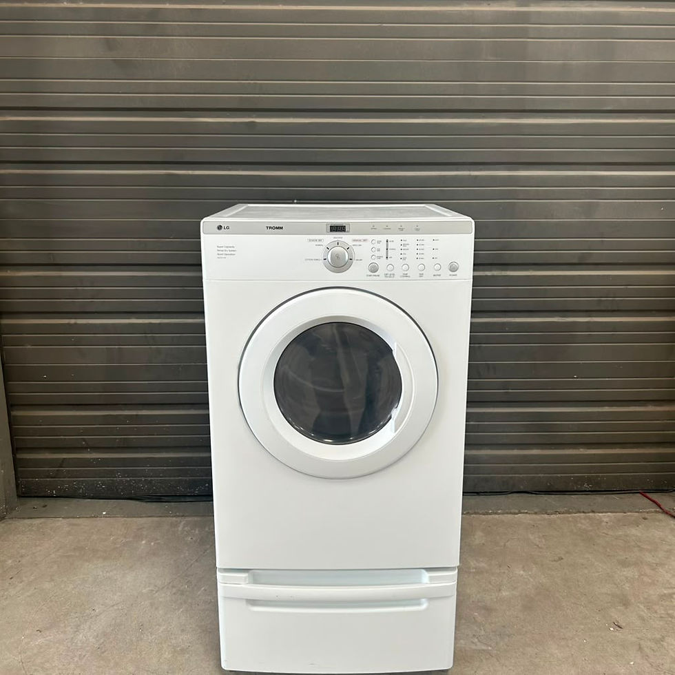 Thumbnail: LG DLE2514W Electric Dryer,Refurbished 7.0 cu.ft Austin 0056