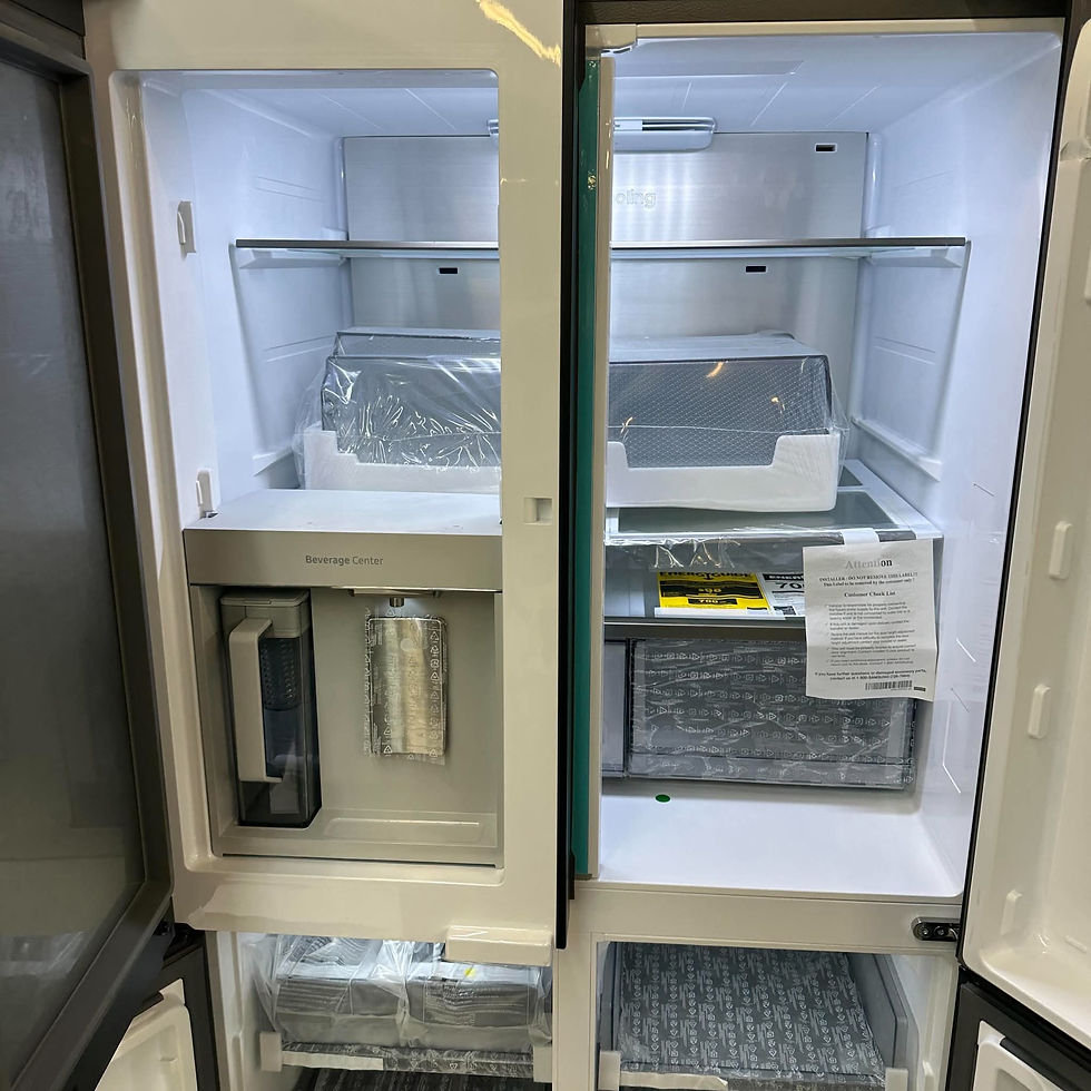 Thumbnail: Samsung Bespoke RF29DB9900QD Refrigerator 29 CF - Scratch and Dent - Irving 7103