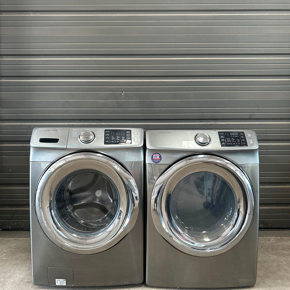 Miniatura: Samsung Refurbished Washer and Dryer, Front Load 4.2 cu.ft Austin 0176