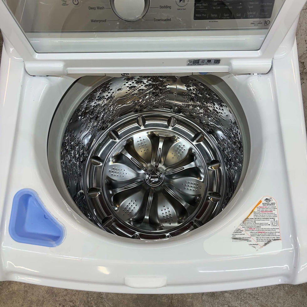Thumbnail: LG WT7400CW Washer 5.5 CF - Top Load - White - Refurbished - Irving 427