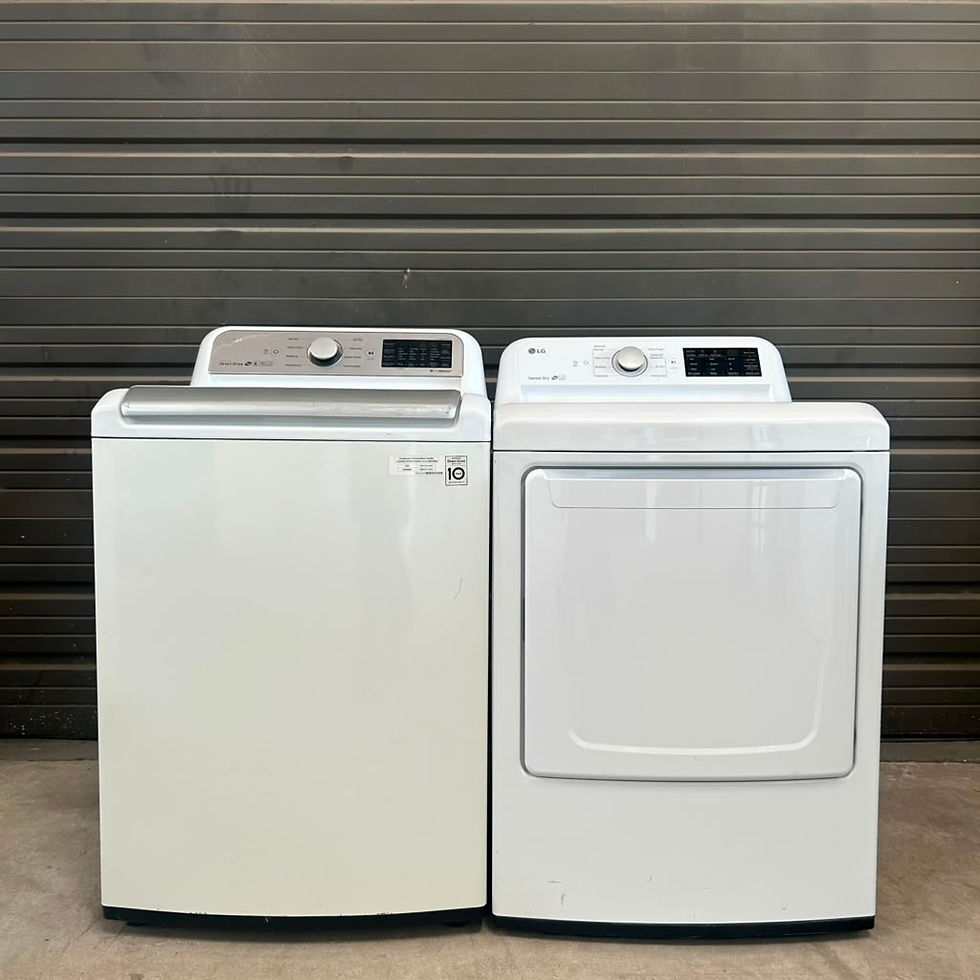 Thumbnail: LG Refurbished Washer and Dryer, Top load 5.0 cu.ft Austin 1414
