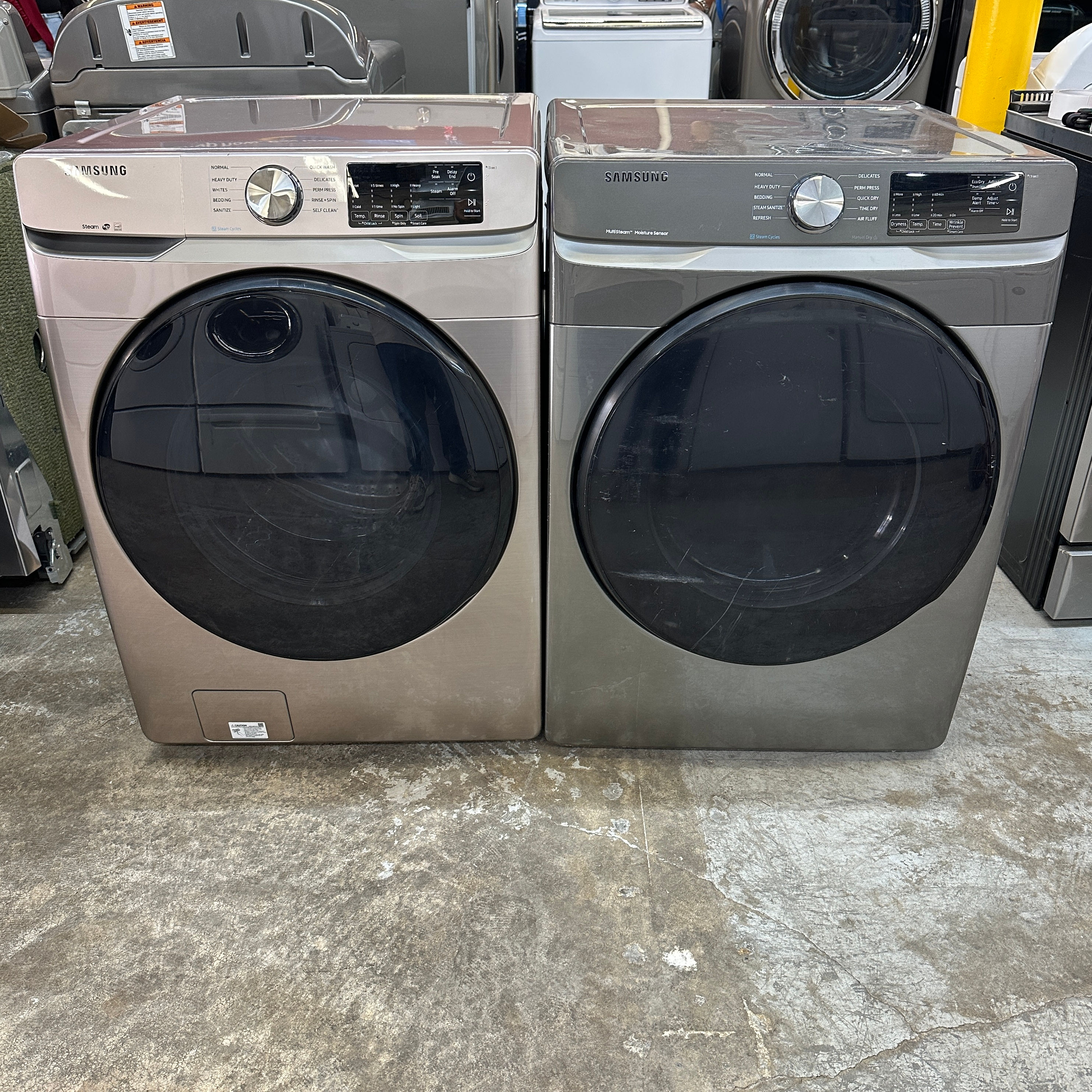 Samsung Refurbished Washer and Dryer, Front Load 4.5 cu.ft Irving 8755