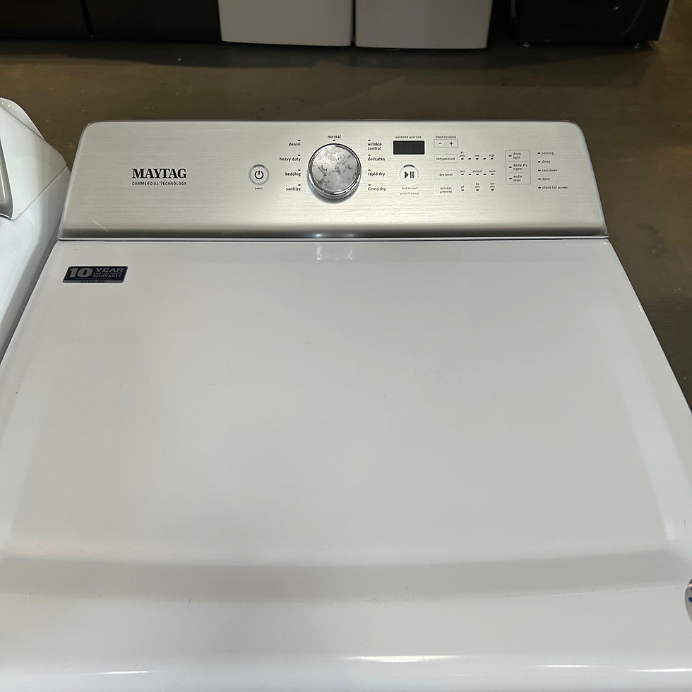 Thumbnail: Maytag Refurbished Washer and Dryer, Top load 5.3 cu.ft Austin 0376 