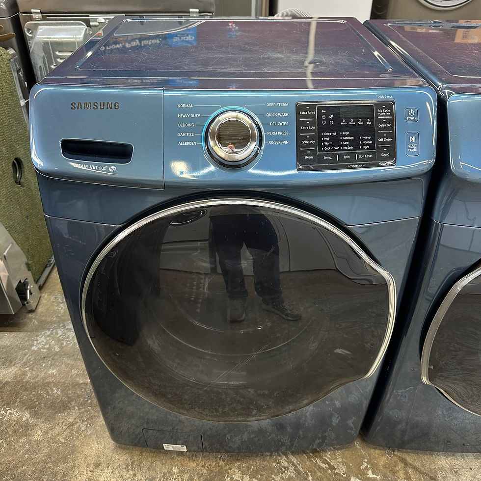 Thumbnail: Samsung Refurbished Washer and Dryer, Front Load 4.5 cu.ft Irving 6530