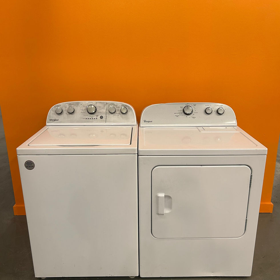 Thumbnail: Whirlpool WTW4955HW3 Washer 3.8 CF & WED4815EW1 Dryer - Refurbished - Austin 134