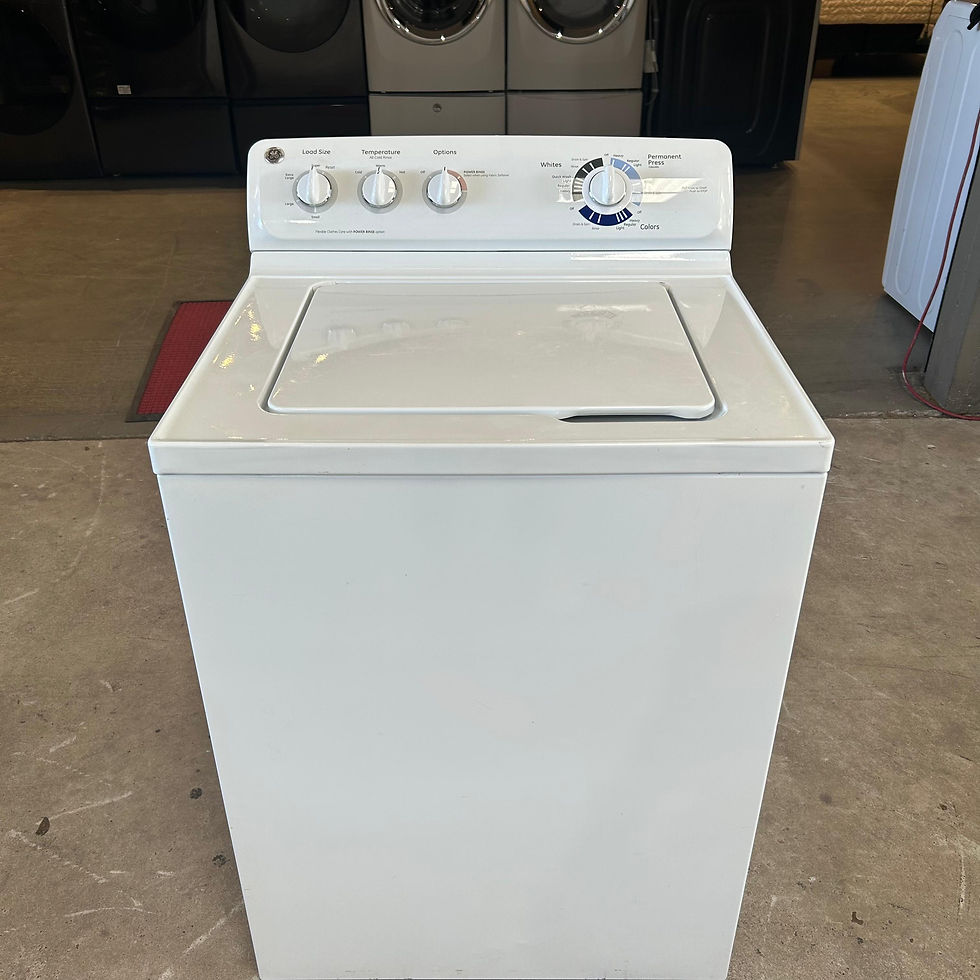 Thumbnail: GE Refurbished Washer, Top load 3.7 cu.ft Austin 9993