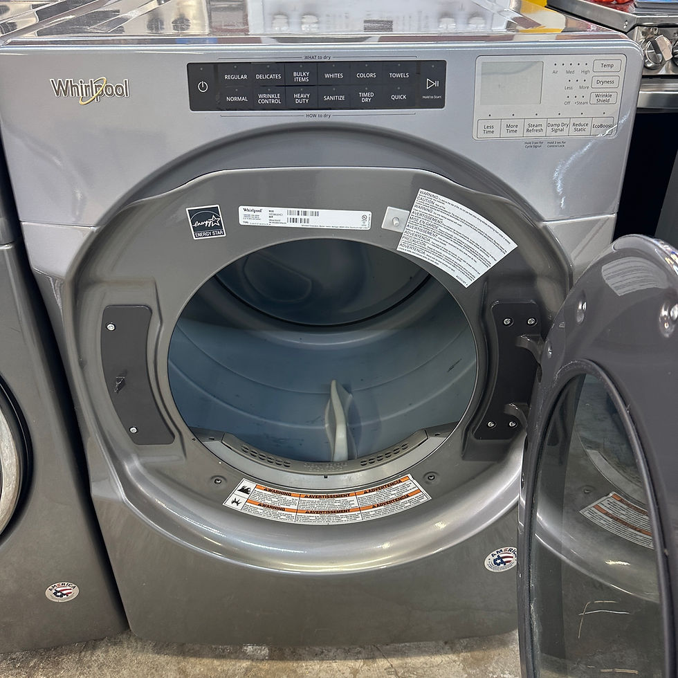 Thumbnail: Whirlpool Refurbished Washer and Dryer, Front Load 5.2 cu.ft Irving 9922