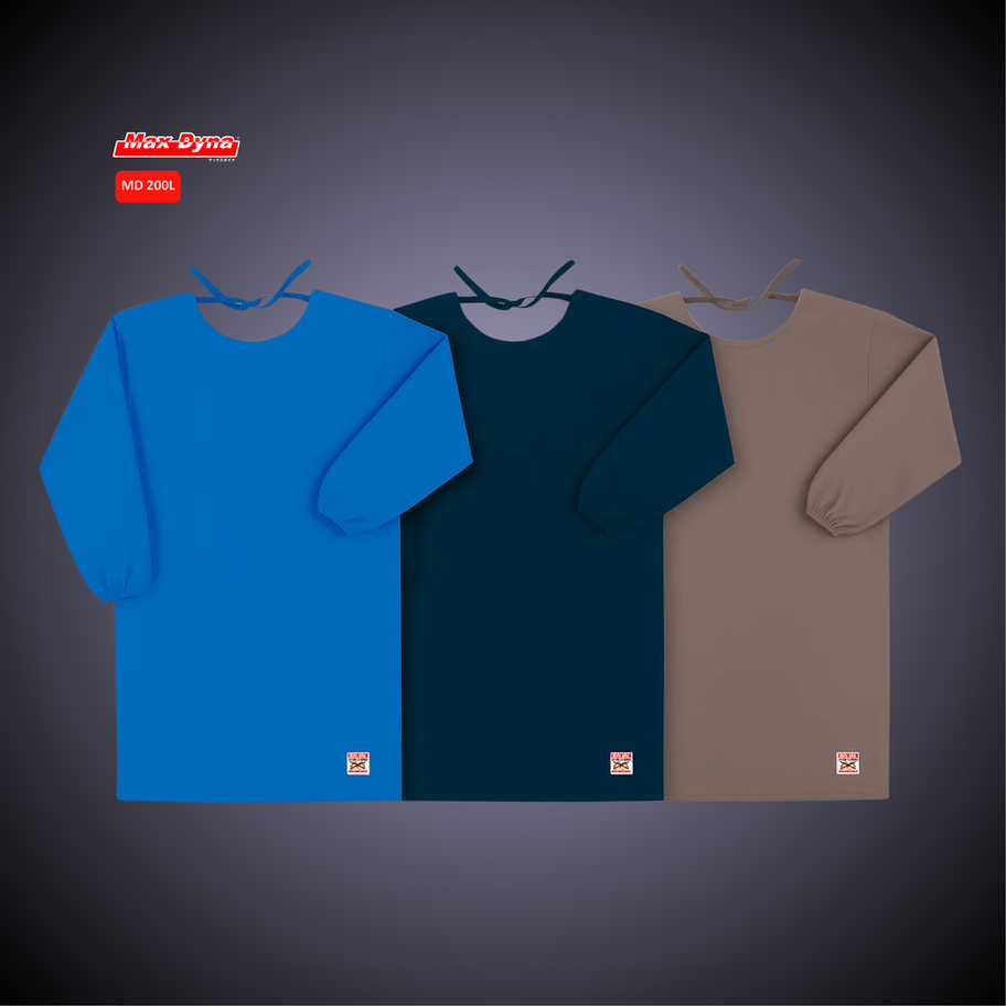 MD200L FR Welding Apron (Kappogi Style, Long Fit)