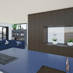 Verbouwing moderne woning met woonkeuken