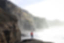Seaside in winter