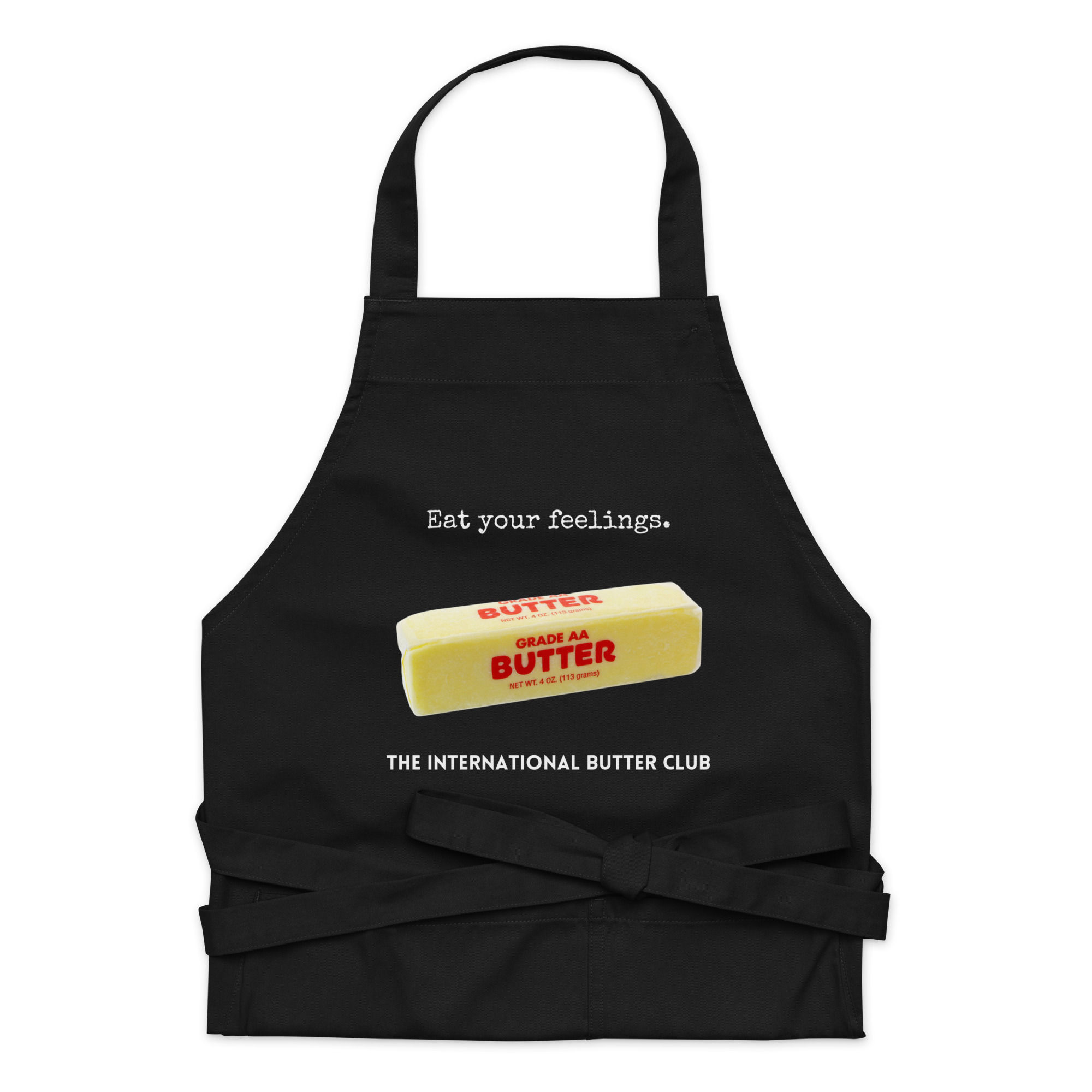 IBC Eat Your Feelings Organic Cotton Apron