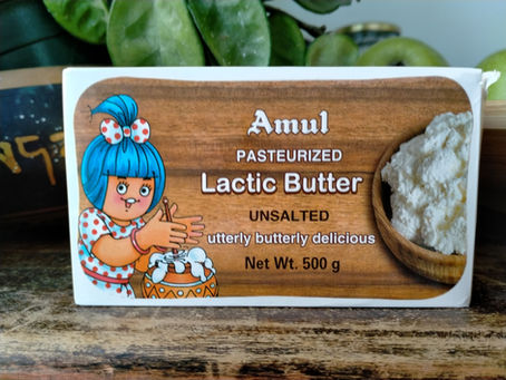 Amul Lactic Butter (Buffalo) - India