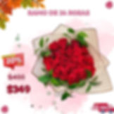 Ramo de 24 rosas