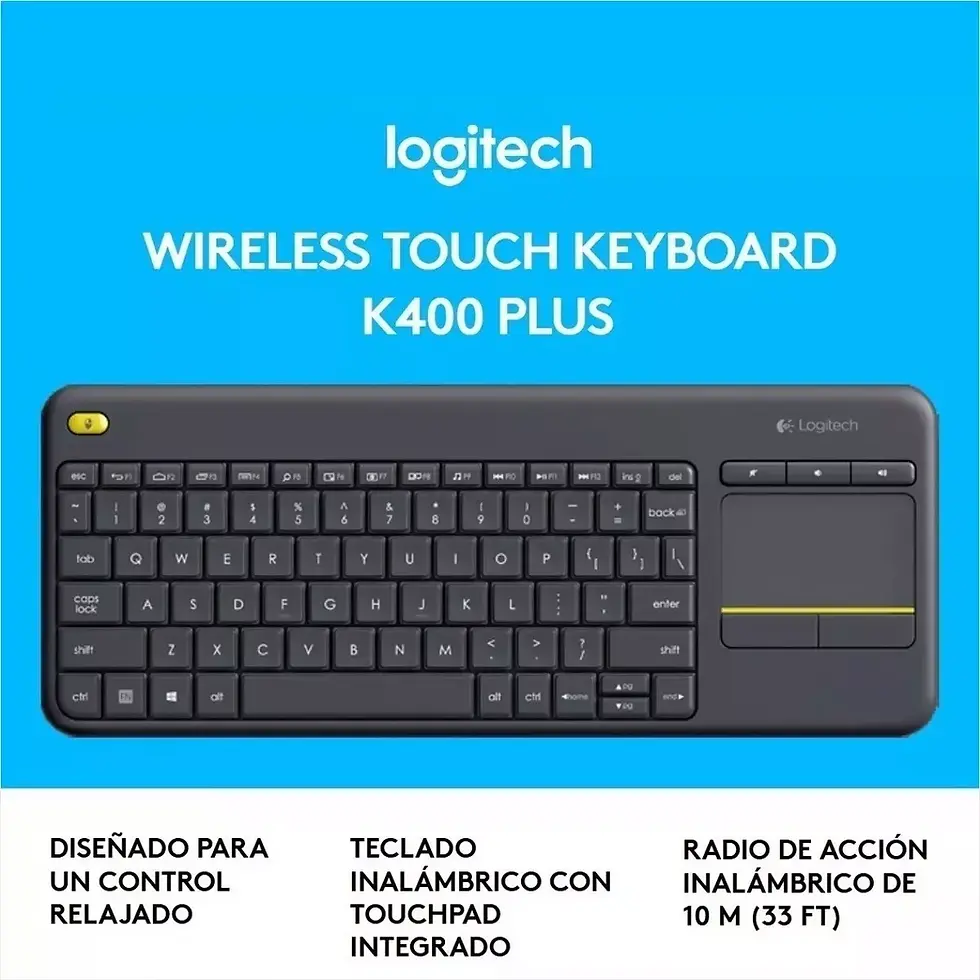 Miniatura: Teclado Logitech K400 Plus