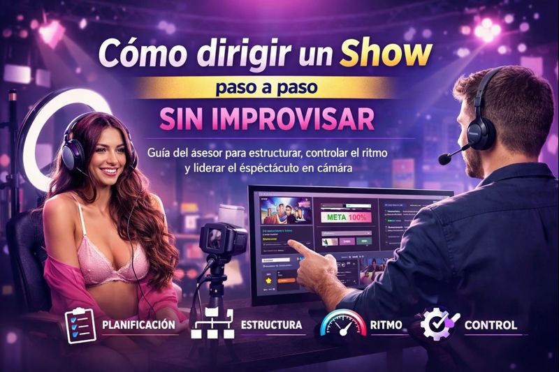 CÓMO DIRIGIR UN SHOW PASO A PASO SIN IMPROVISAR