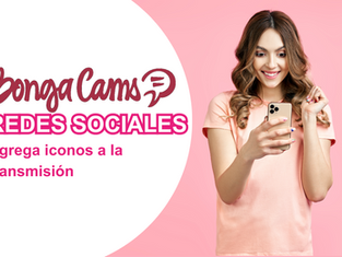 Agrega iconos de redes sociales a tu transmisión