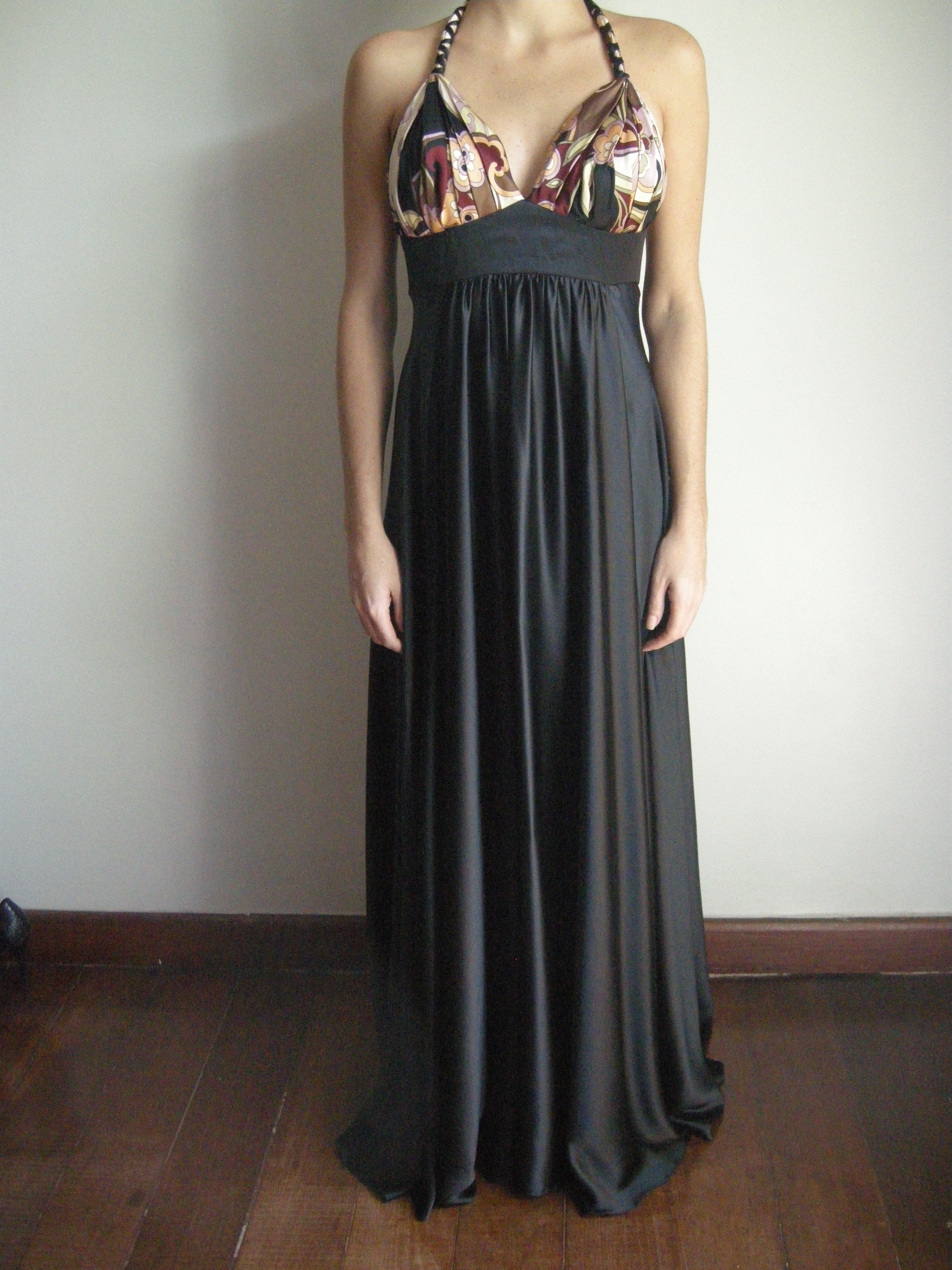 Vestido festa estampa Pucci Fernanda Chies
