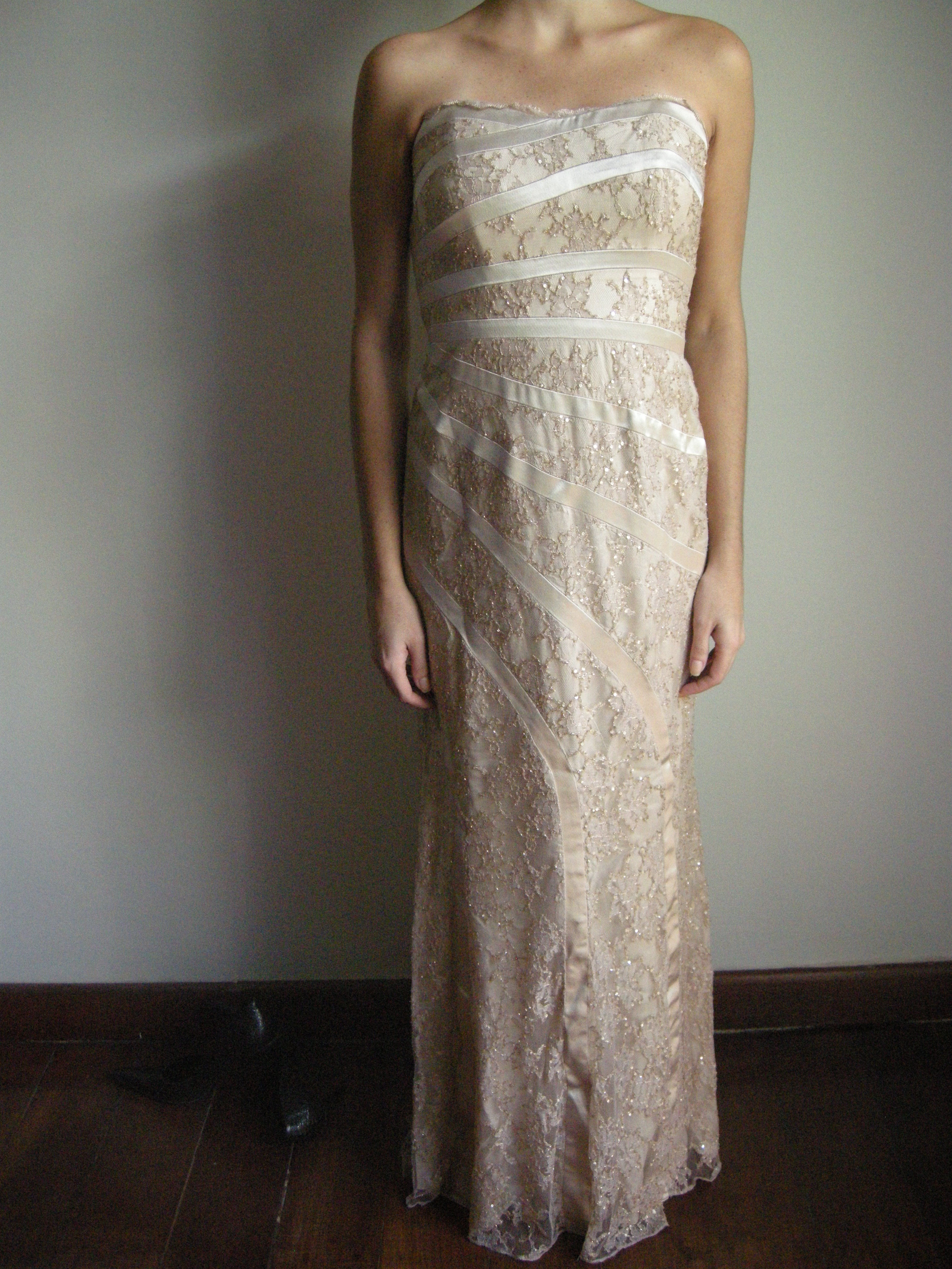 Vestido casamento longo renda NY