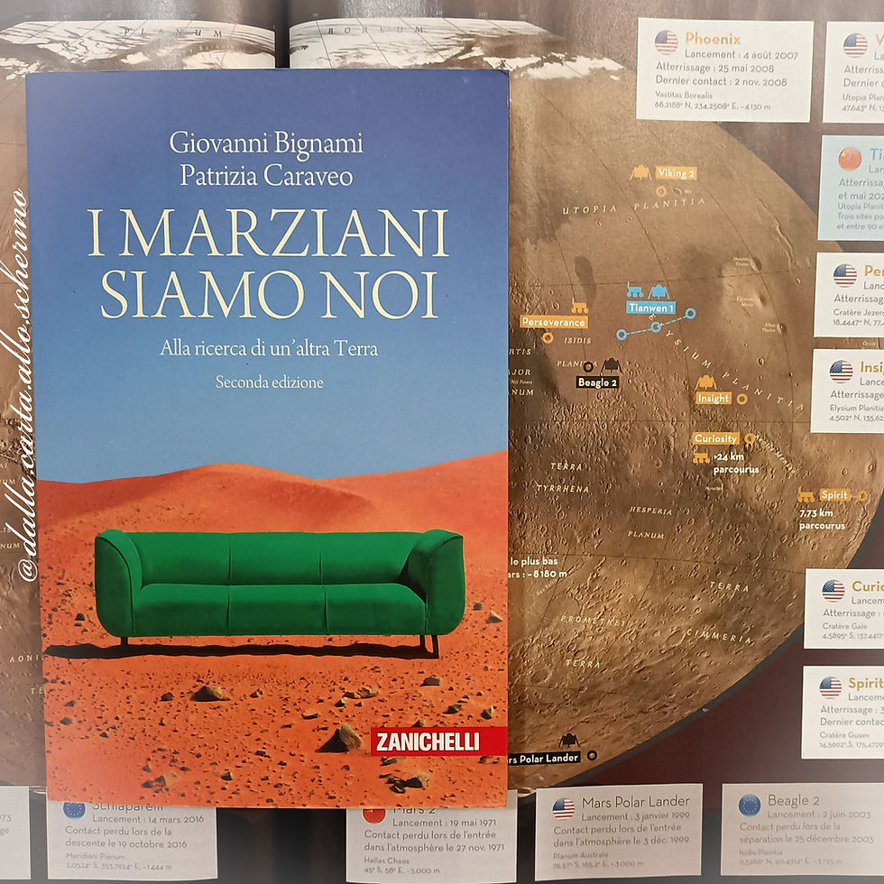 RECENSIONE: I marziani siamo noi. Alla ricerca di un'altra Terra (G. F. Bignami, P. Caraveo)