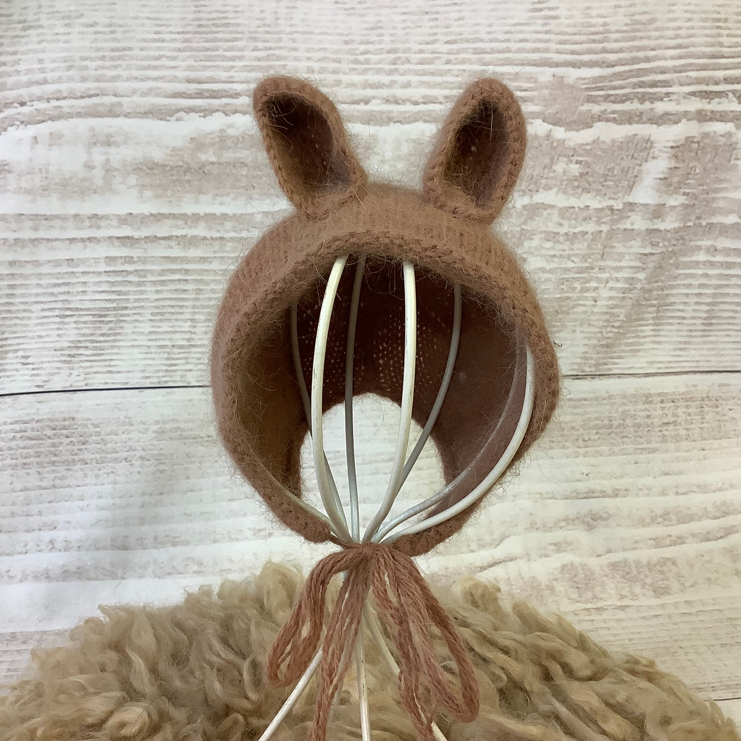 ウサギさん・ボンネット帽子＃7