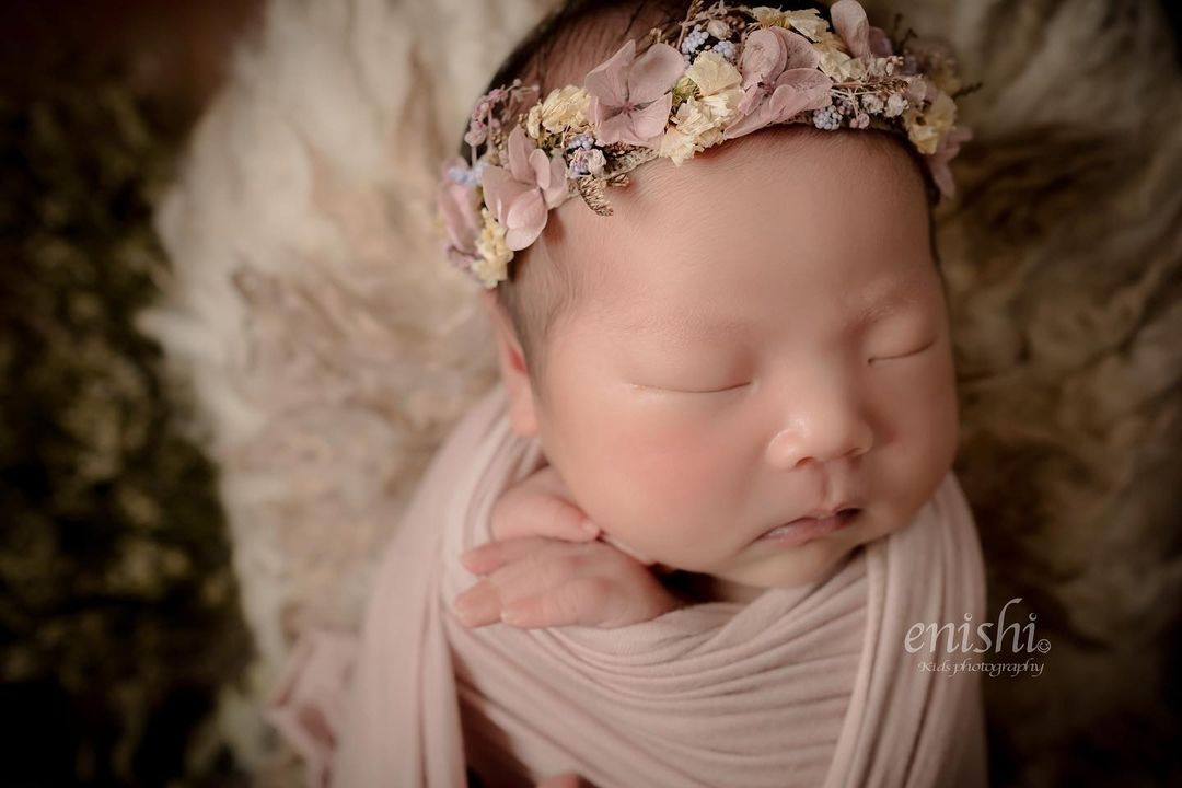 ニューボーン用ヘッドバンド＃14