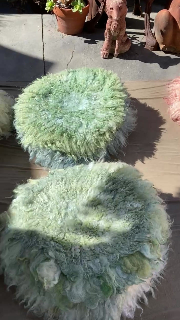 サムネイル： Curly felt・カーリフェルト・サンプル写真＃A
