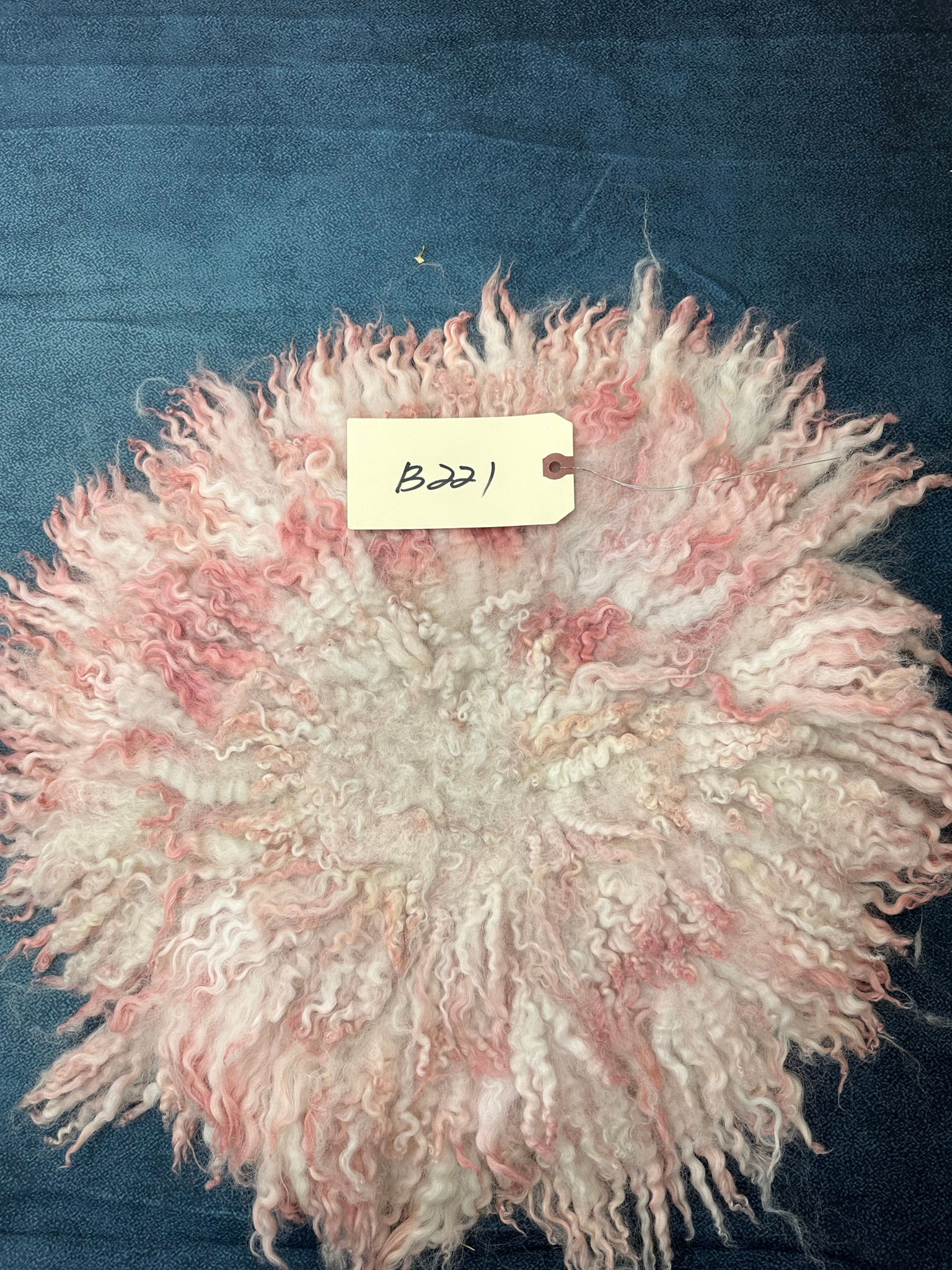 在庫ございます・カ１枚のみーリフェルト・Curly felt #B２５