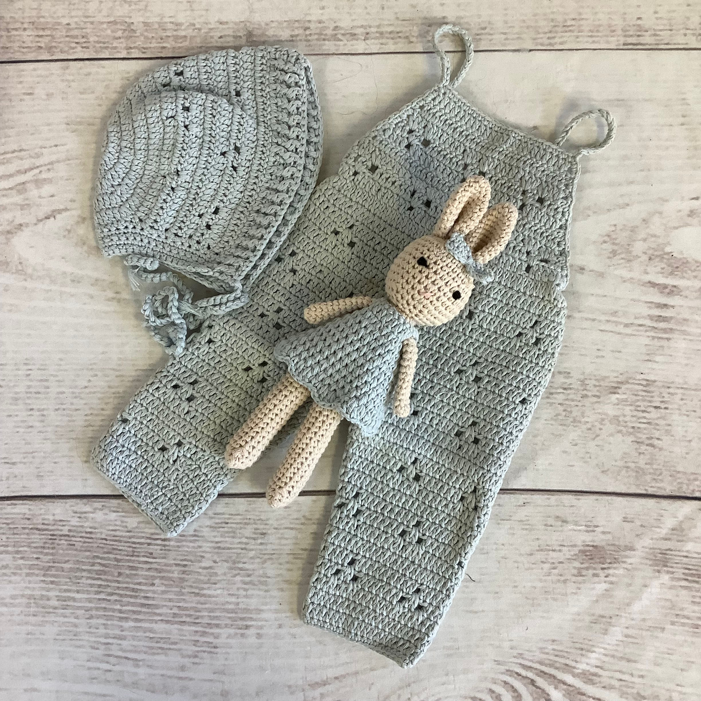 ニューボーン用衣装・うさちゃん・３点セット・＃14