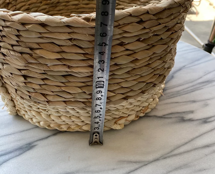 サムネイル： ニューボーン撮影用・麦わらバスケット