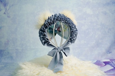 サムネイル： Newborn Bonnet・ボンネットサンプル写真・のみ・購入はできません＃B