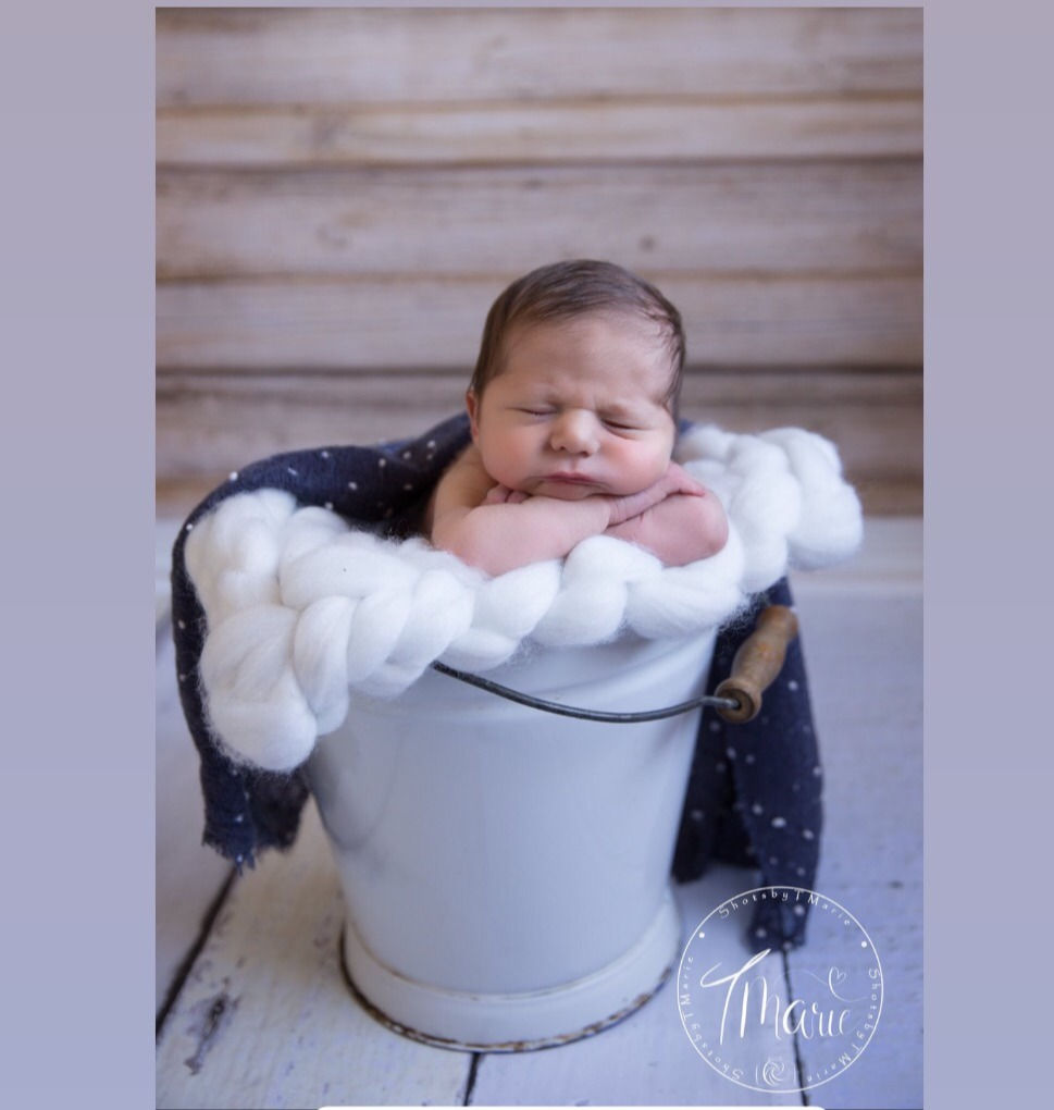 サムネイル： Newborn Chunky Knitチャンキーニット・＃４