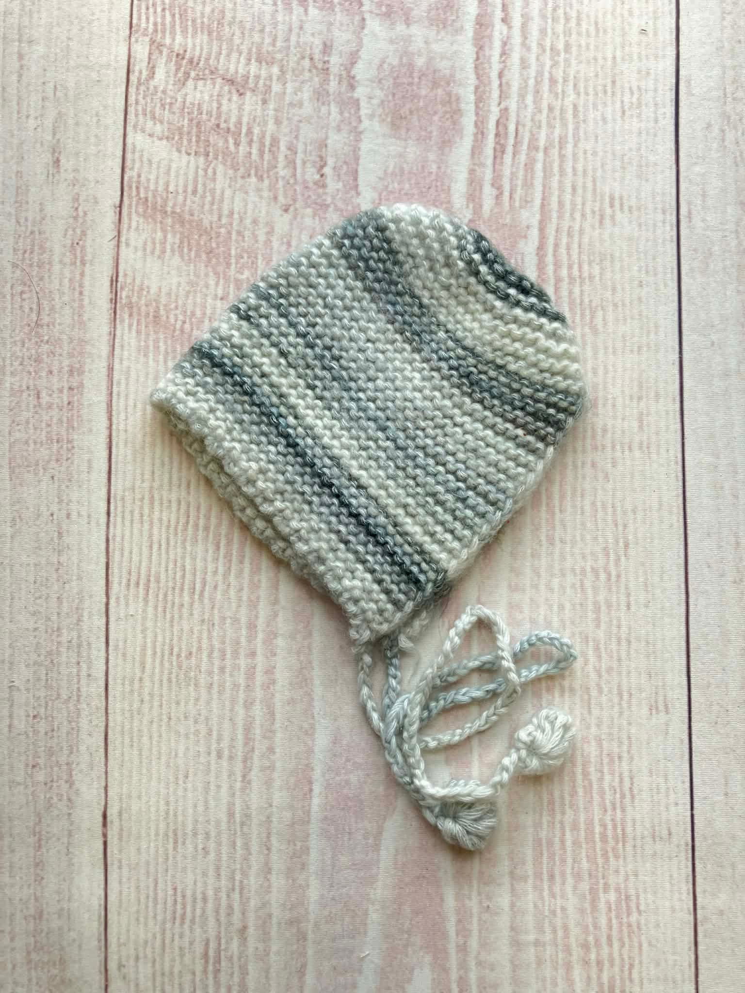 新作・グラデーション新生児帽子