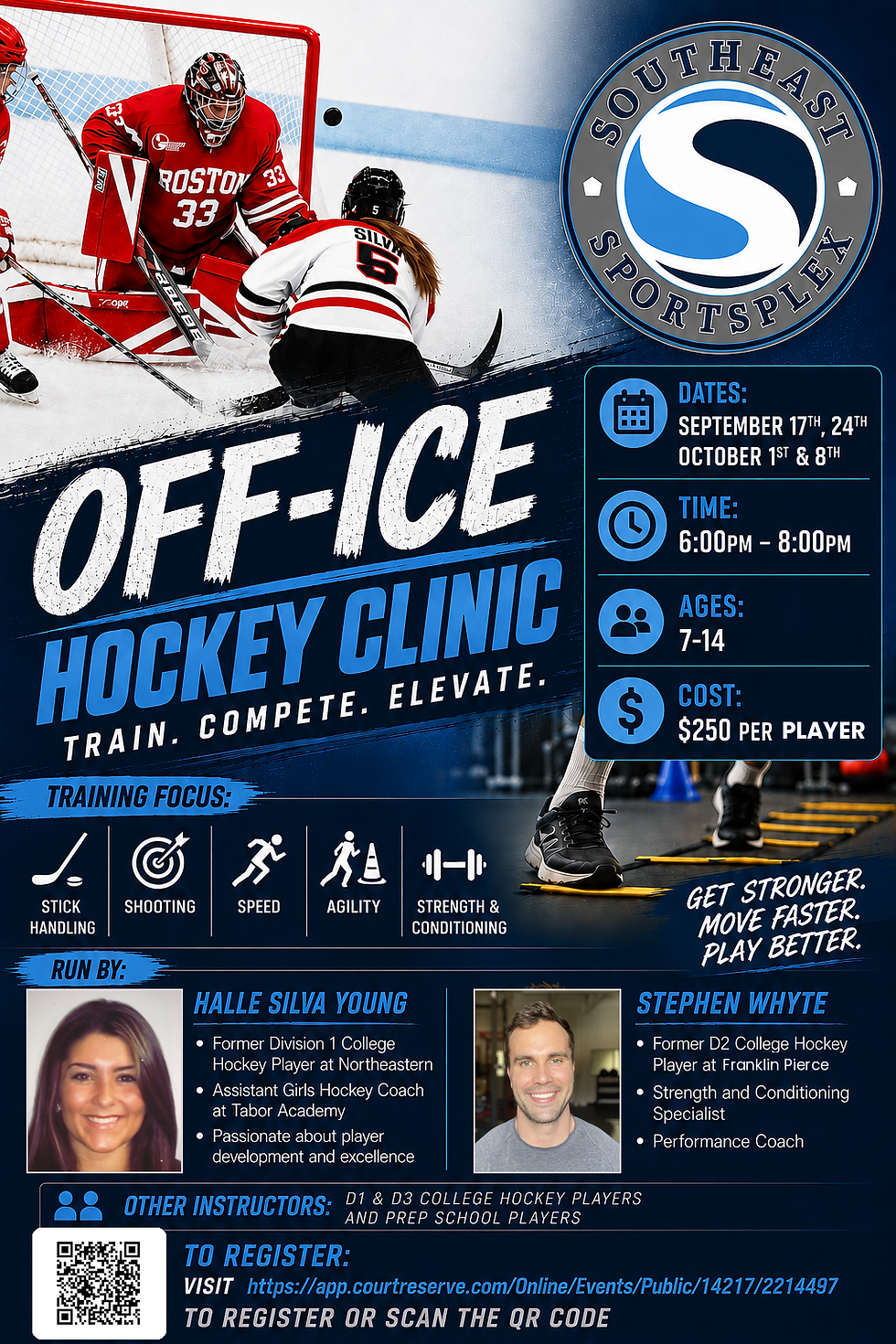Off-Ice Hockey Clinic