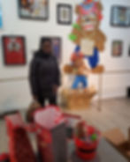 Raikia donating with 1 Healthy You, Dream Rich, and Take My Hand Non Profit