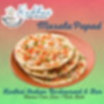 Masala papad in hanoi kadhai indian restaurant hanoi indian food in hanoi indian restaurant in hanoi