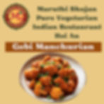 Gobi Manchurian in Hoi an maruthi bhojan Pure Vegetarian Indian Restaurant Hoi an