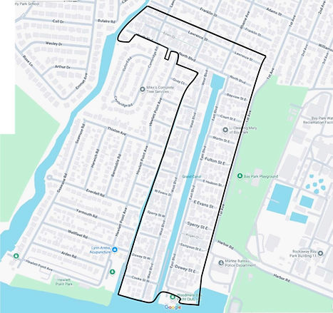 Map of Bay Park