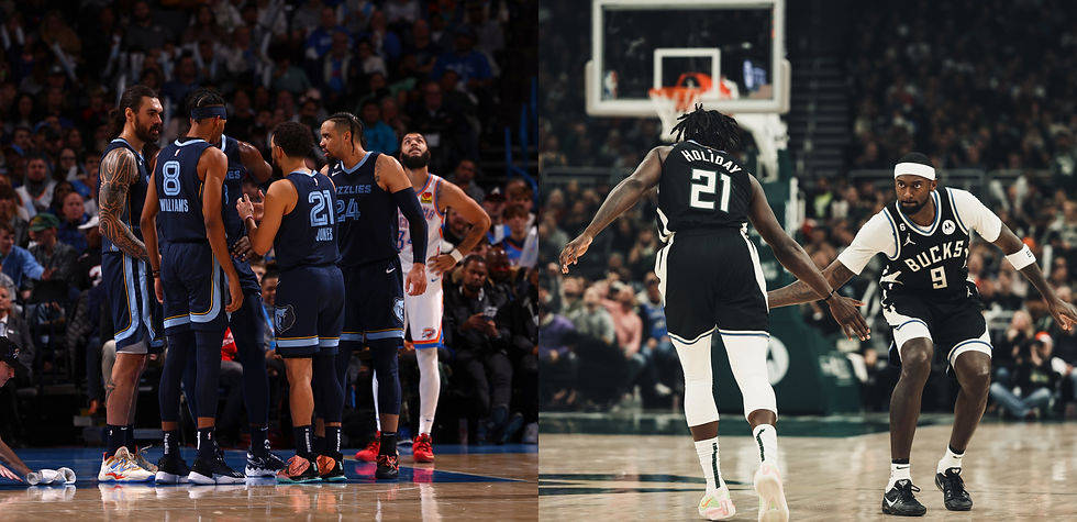 Grizzilies toman la cima del Oeste y Bucks firmes en el Este