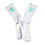 Thumbnail: Clarified White Crew Socks One Pair