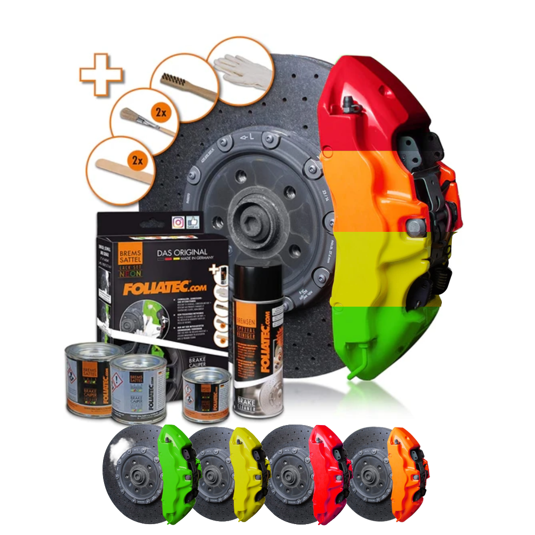 Brake Caliper Lacquer Set Available in 4 Neon Colours