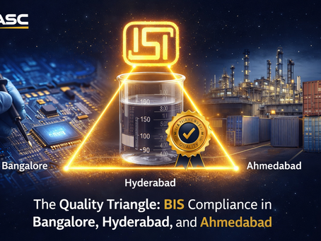 The Quality Triangle: BIS Compliance in Bangalore, Hyderabad, and Ahmedabad