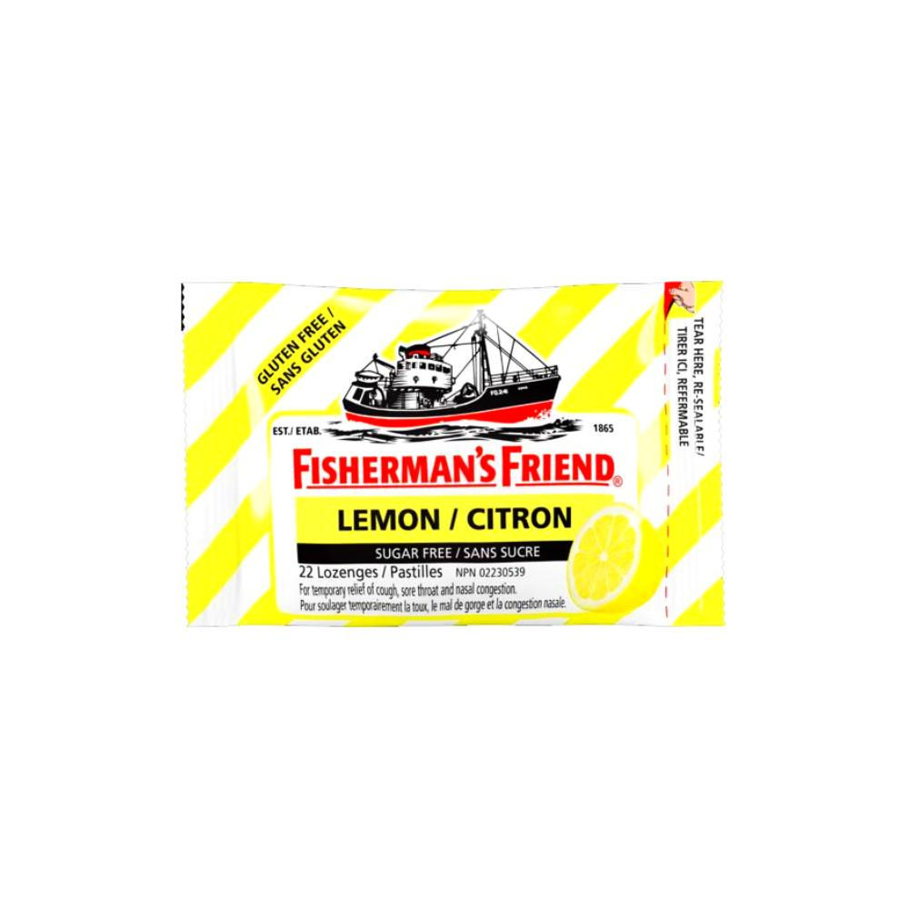Fisherman's Friend Lozenges Lemon (Yellow & White Stripes) | 25g