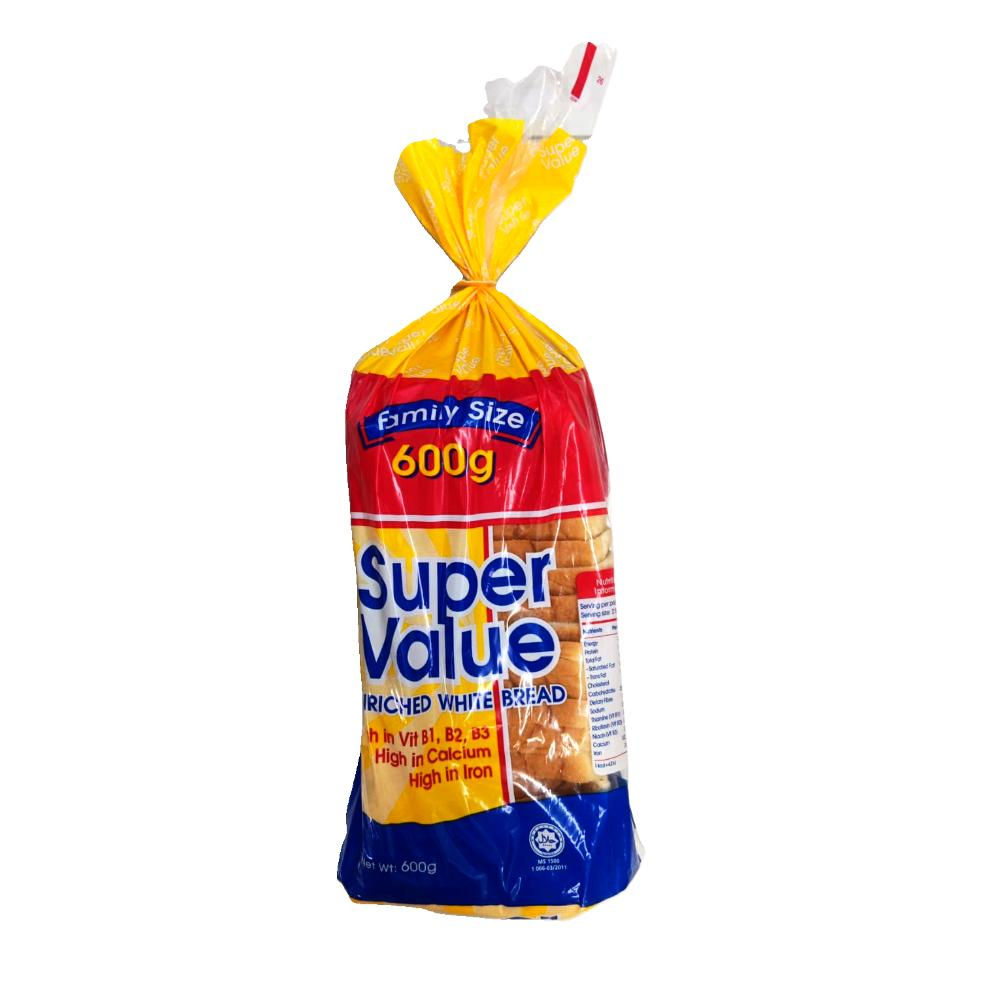 Family Size Enriched White Bread | 600g