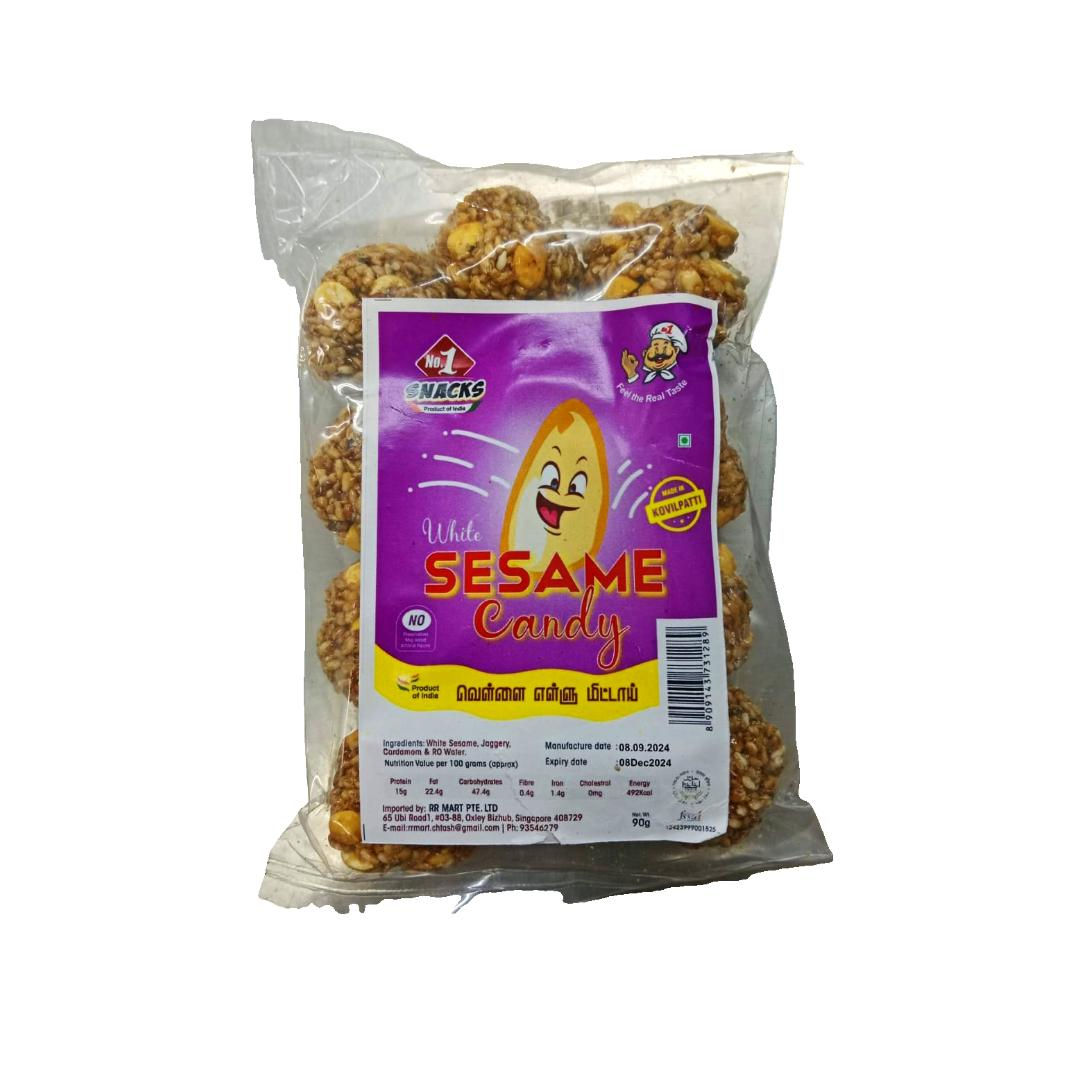 White Sesame Candy (வெள்ளை எள்ளு மிட்டாய்) | 90g