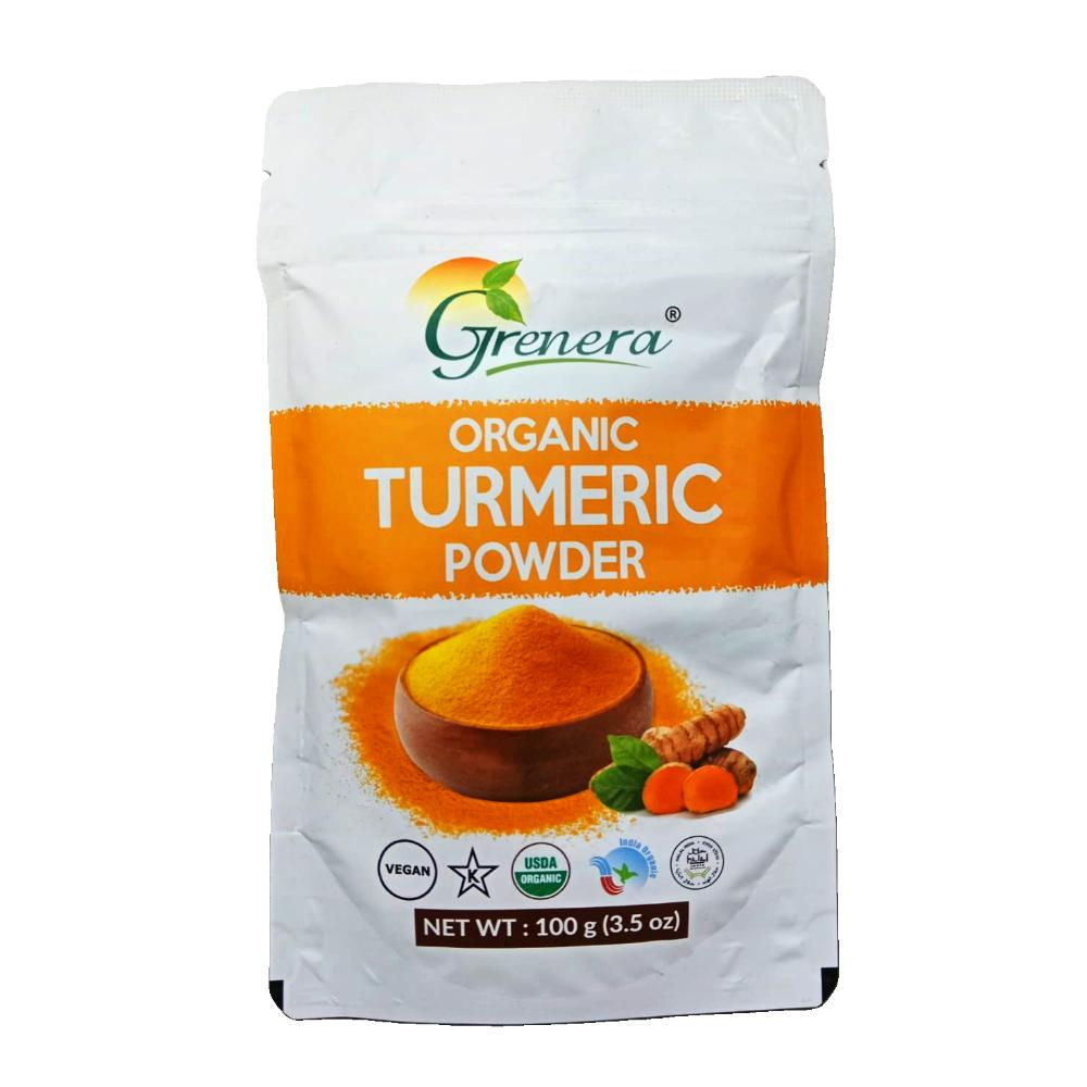GRENERA Organic Turmeric Powder | 100g