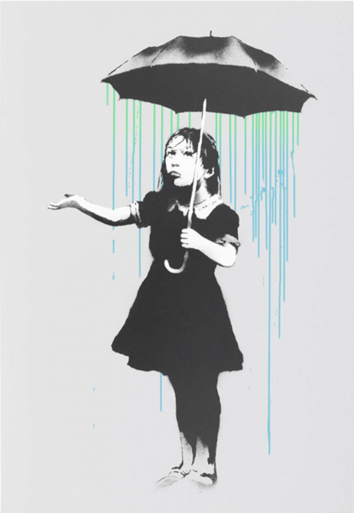 Nola (green/blue rain)